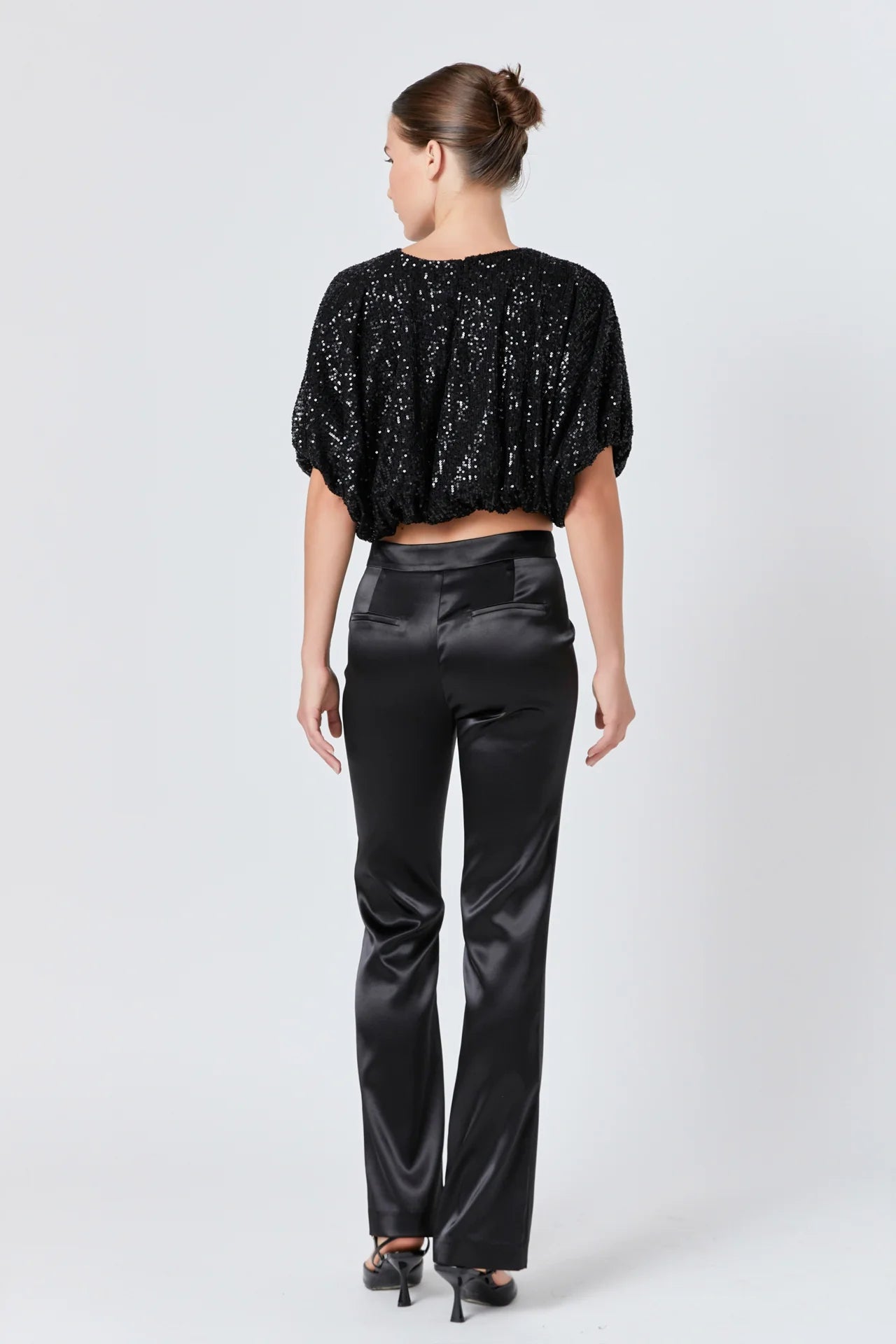 Sequin Bubble Top